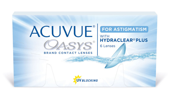 Контактные линзы  Acuvue Oasys for ASTIGMATISM -6.5 8.6 14.5 