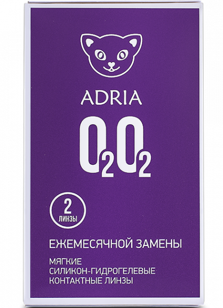 Контактные линзы  Adria O2O2 -0.75 8.6 14.2 