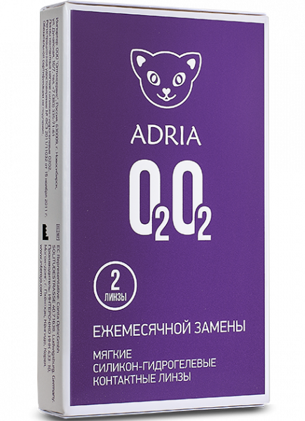 Контактные линзы  Adria O2O2 -5.25 8.6 14.2 
